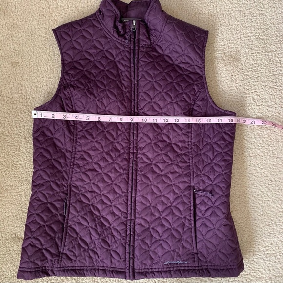 Women’s Eddie Bauer Lightweight quilted pattern  Vest - Sz M - Picture 10 of 16